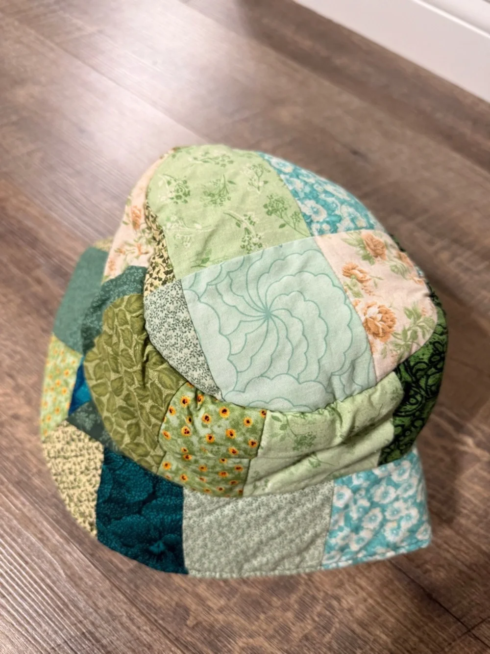 Gypsy Rose Grateful Dead One of a kind Handmade Guatemalan Patchwork Bucket Hat